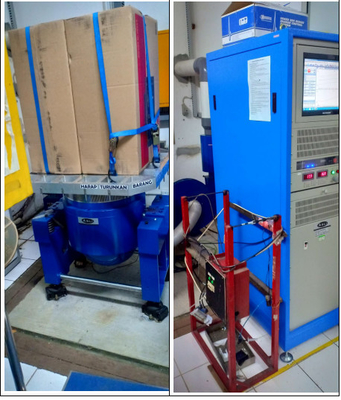 Đáp ứng tiêu chuẩn ISTA Bảng lắc rung Thực hiện kiểm tra sốc ngẫu nhiên