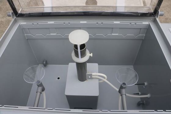 Máy thử nghiệm phun muối gia tốc liên tục tự động ASTM B117, kiểm tra độ bền ăn mòn sương muối biển