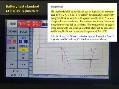 Phòng thử nghiệm môi trường để kiểm soát nhiệt độ và độ ẩm.