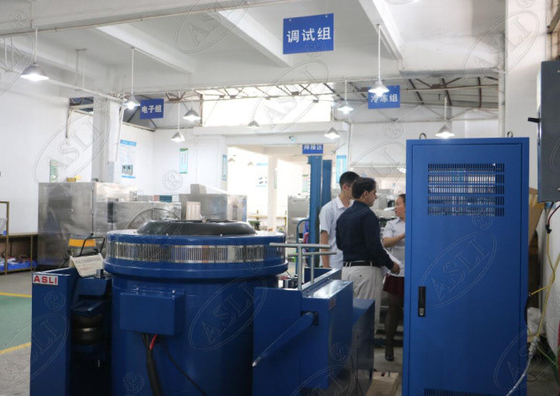 Phòng thí nghiệm điện từ Thiết bị kiểm tra bàn rung 3 trục với tiêu chuẩn ASTM D999-01
