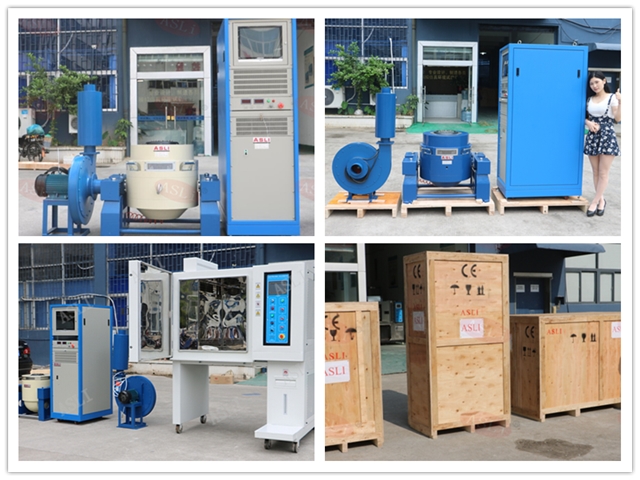 ISTA simulation transport vibration test machine — side view
