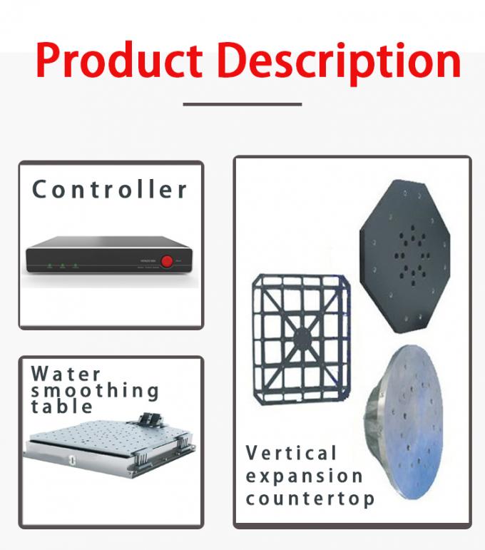 ISO 9001 300kg Tải thiết bị kiểm tra rung động bàn trượt điện động 1